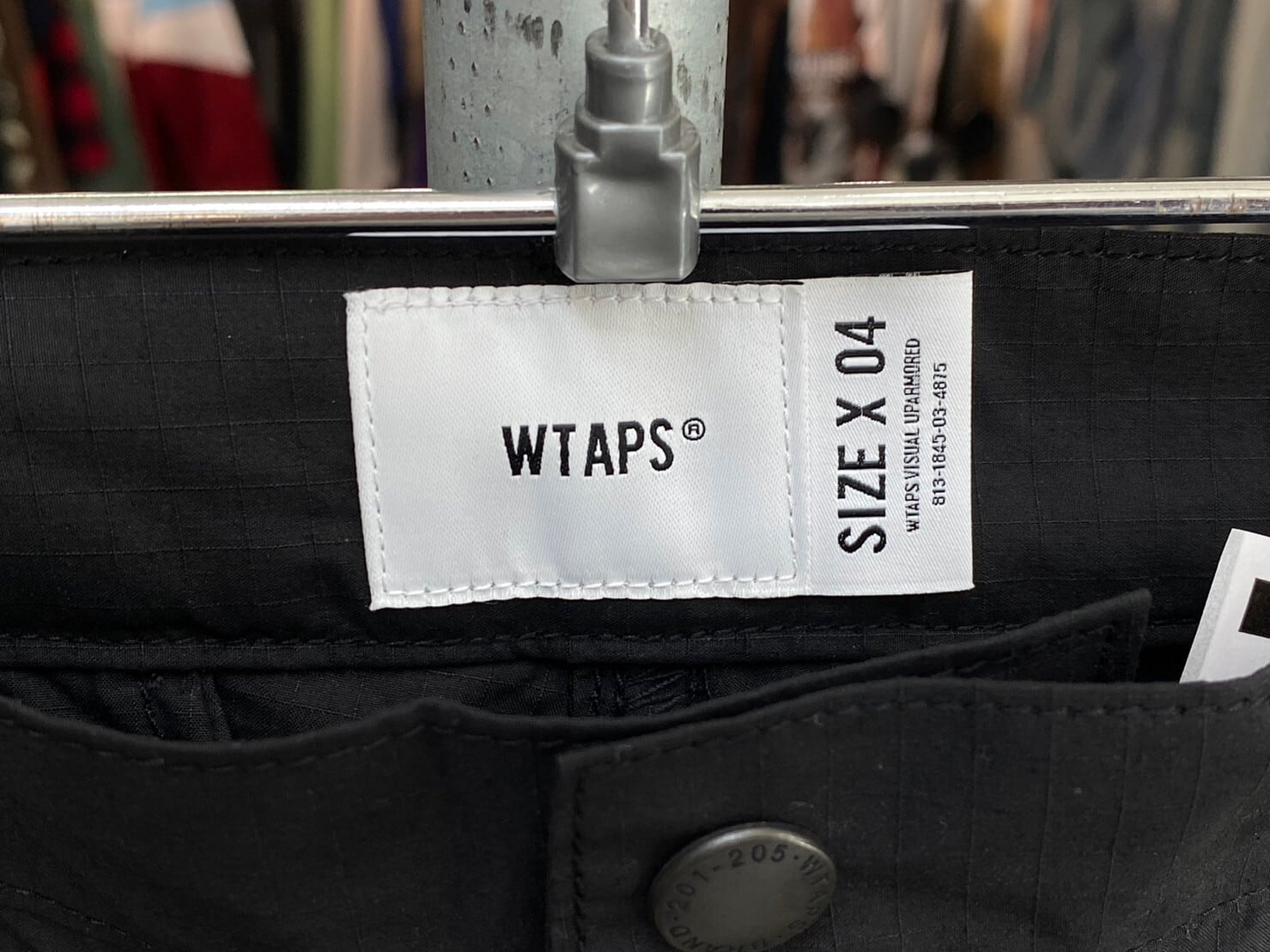 Wtaps pants black size 04