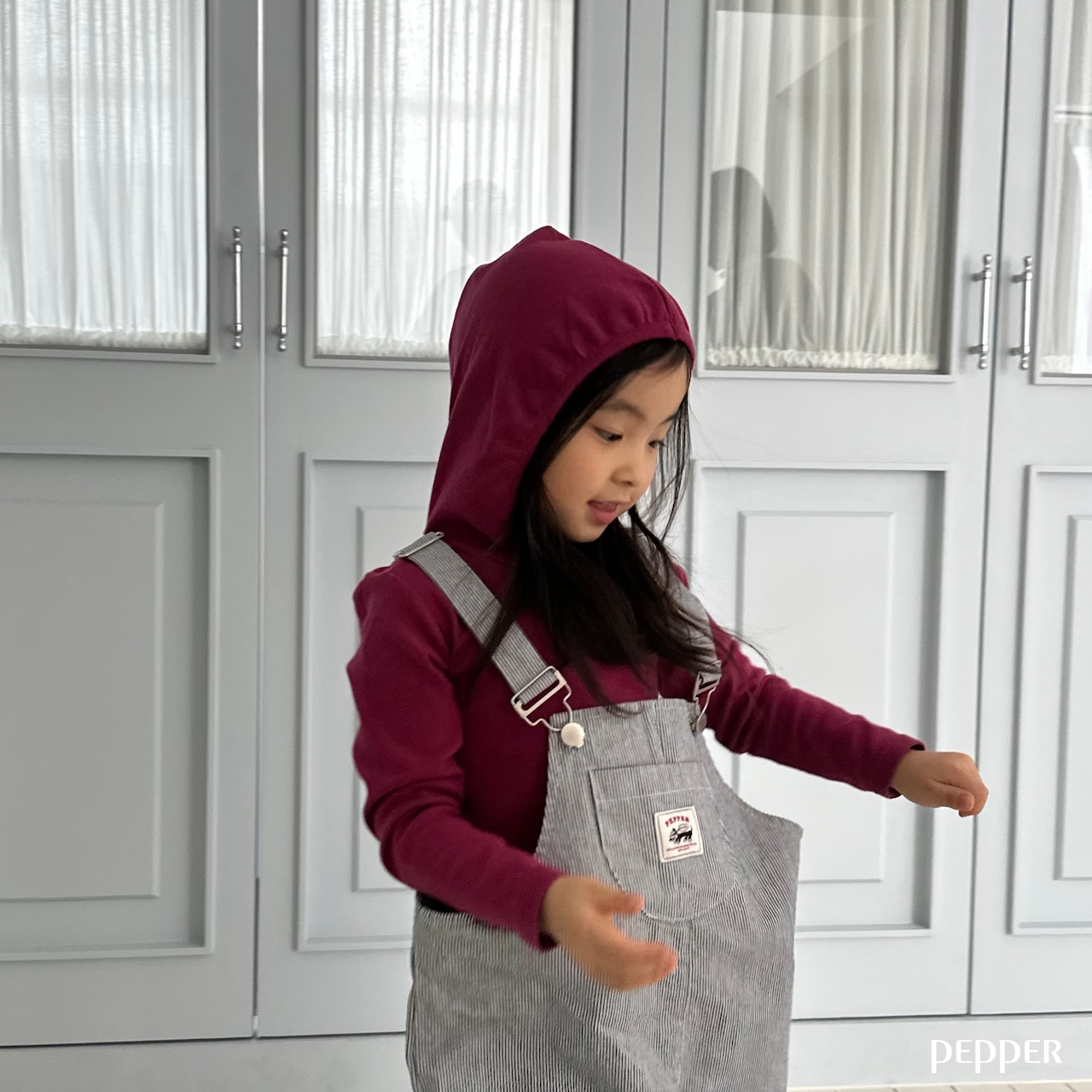 PEPPER 26/SP Cherry overalls