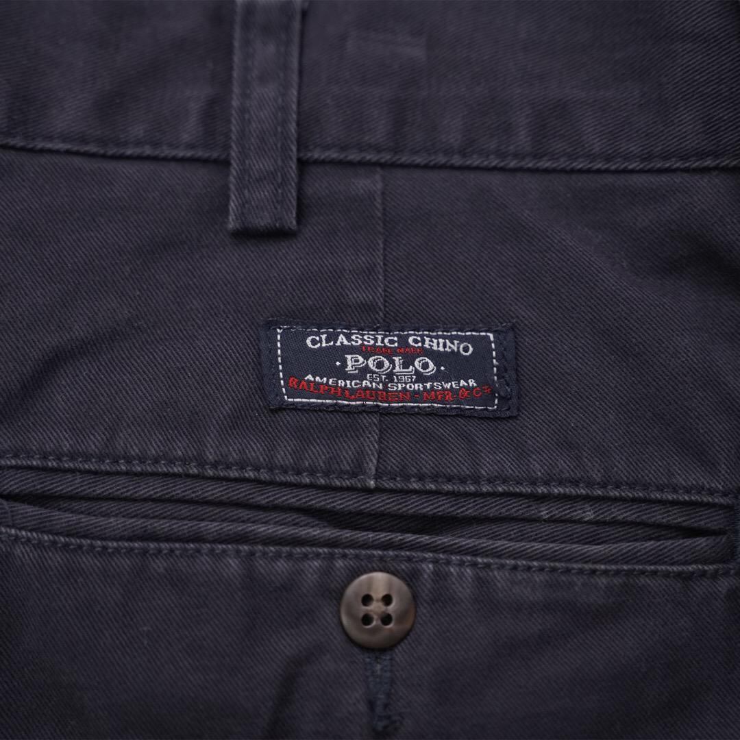 ポロバイ ラルフローレン W36 ポロチノ ハモンド 90s 黒 15537 ポロバイ ラルフローレン W36 ポロチノ ハモンド 90s 黒 15537