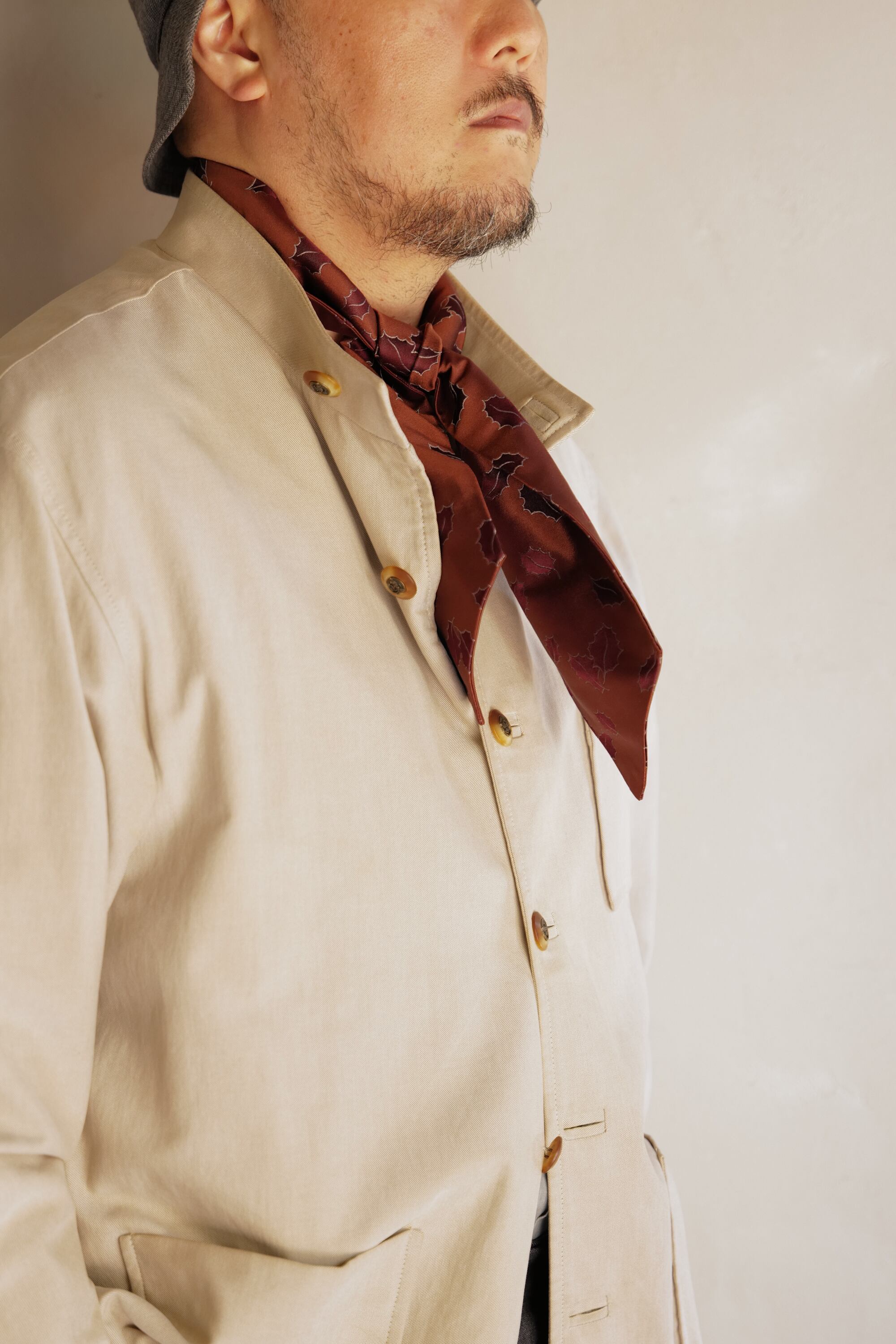 アットヴァンヌッチ　ATTOVANNUCCI  スカーフ　アスコットタイ　結婚式 アットヴァンヌッチATTOVANNUCCI スカーフアスコットタイ結婚式