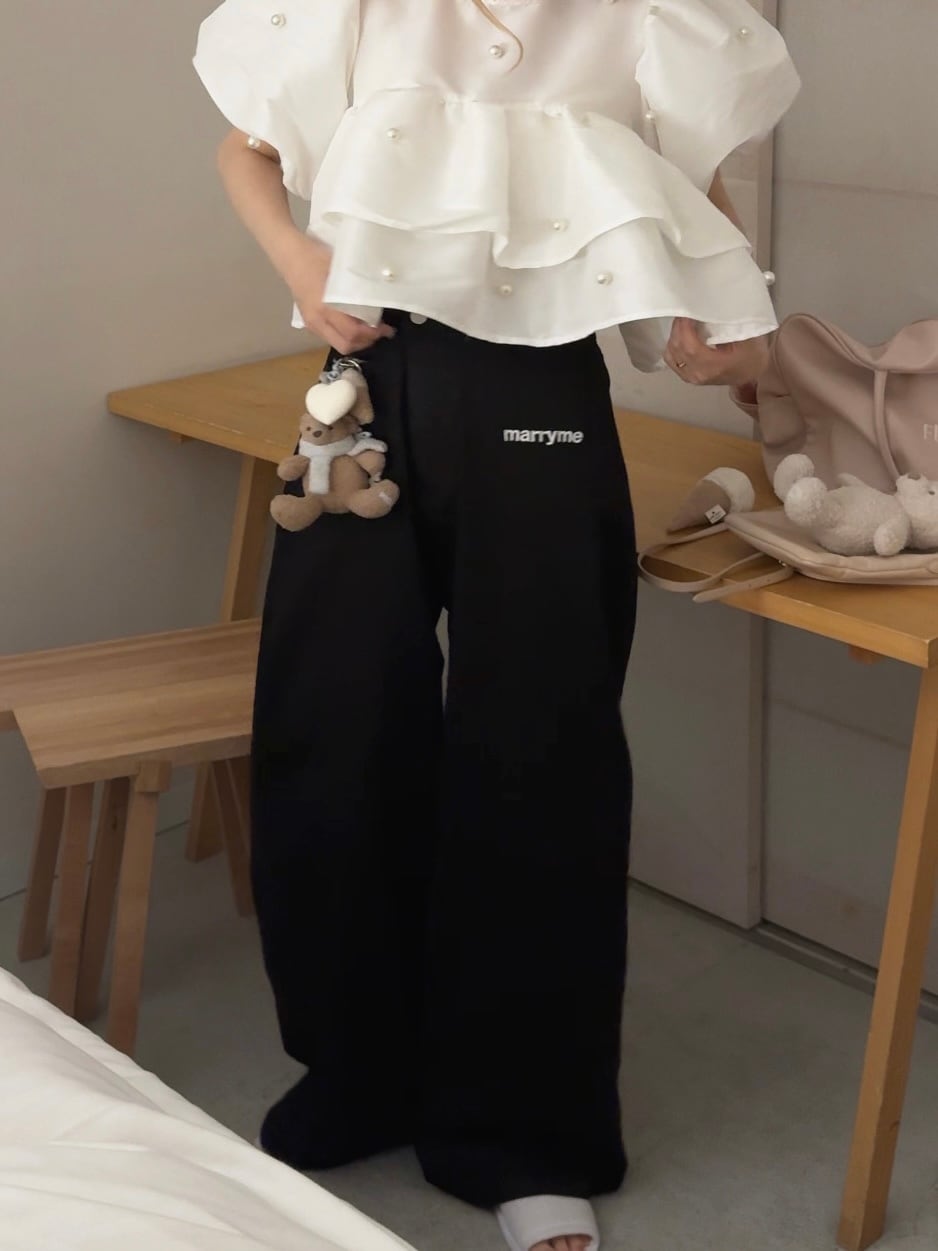 MARRYME LOGO PANTS | MARRY ME.official