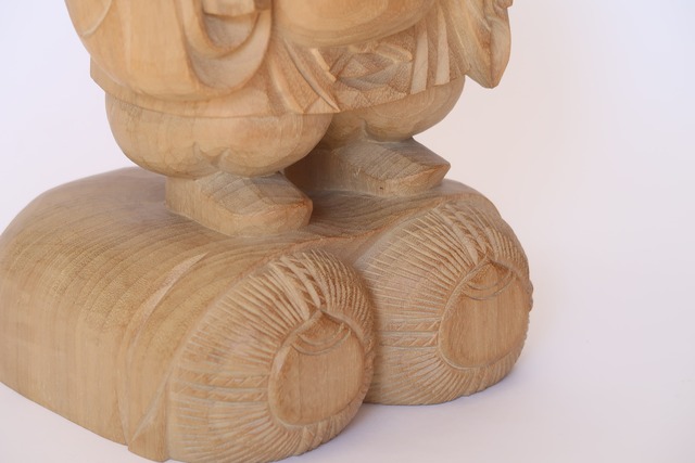 Daikokuten ― An Original Wood Sculpture by Tessō Mori