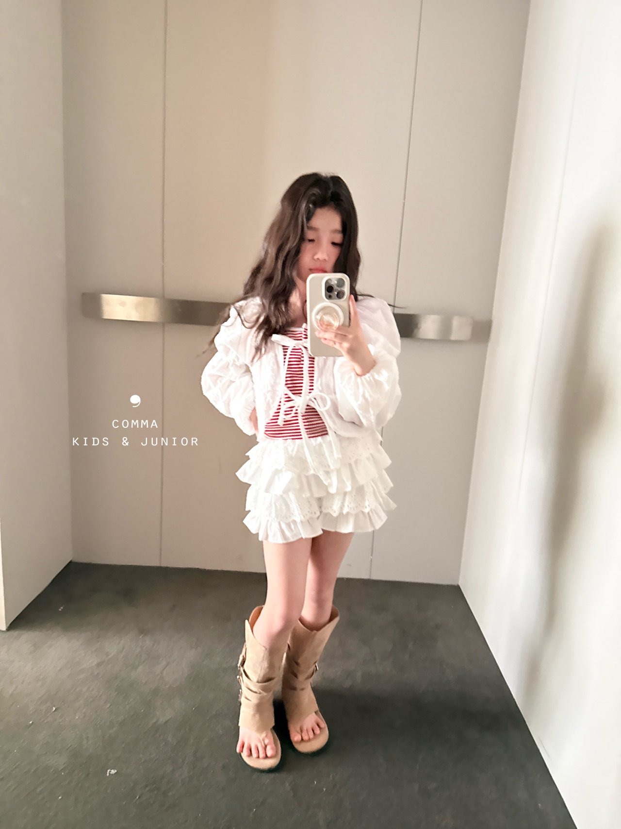 [COMMA] Puff Cardigan / [콤마] 퍼프가디건