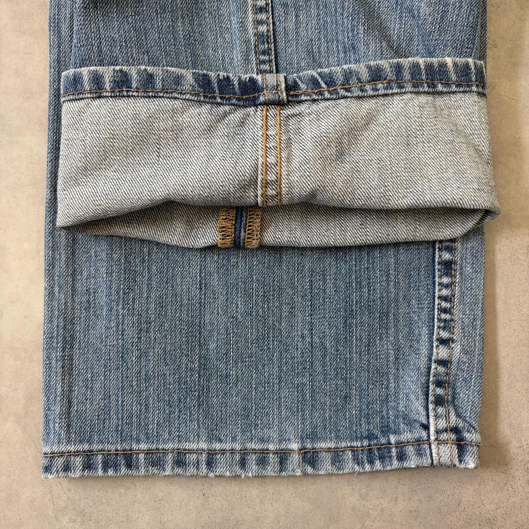 リーバイス569 Levis W33 ブルーデニム 青 古着 ヒゲ 21315 | fuufu