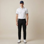 MULLIGAN LINE POLO/WH