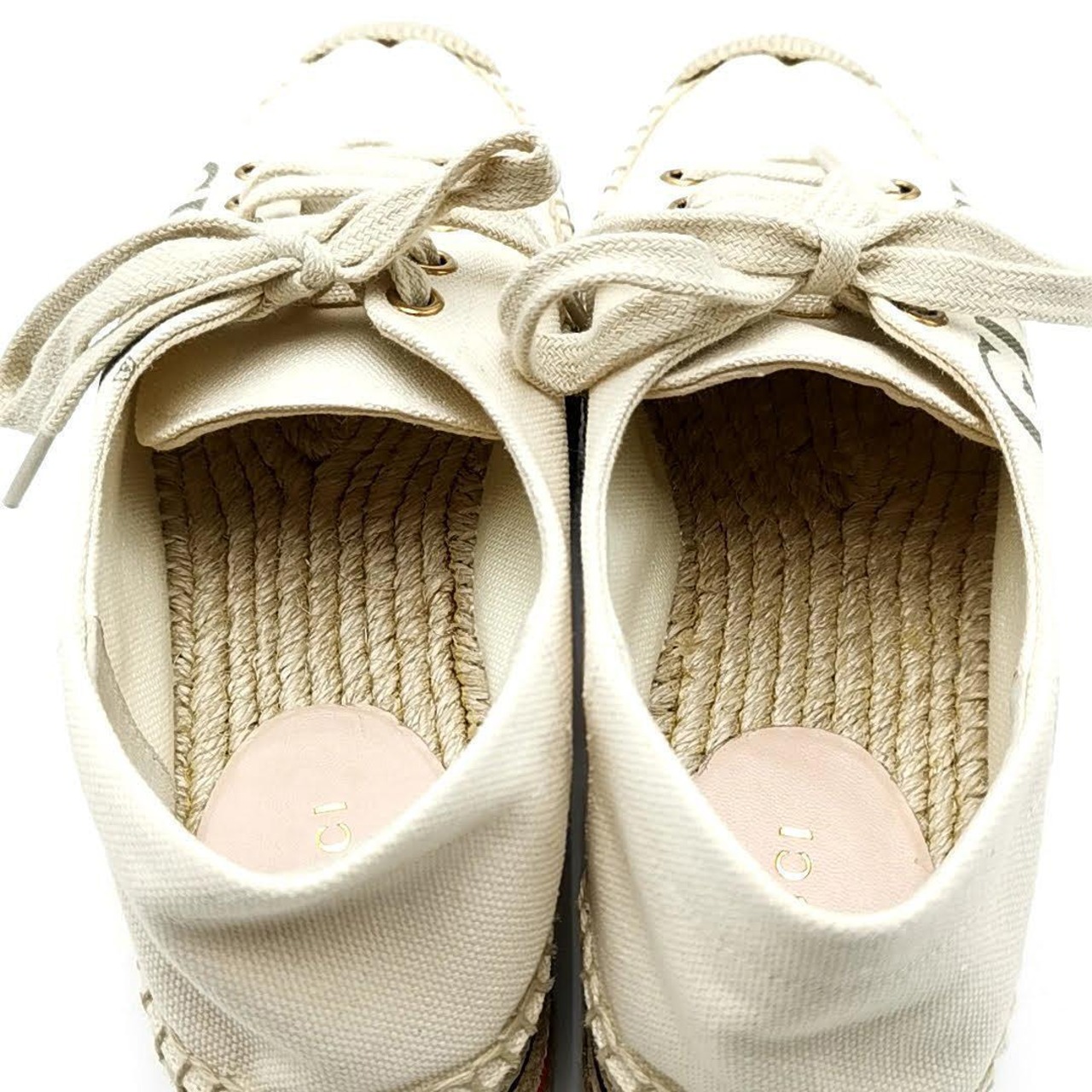 美品 グッチ GUCCI エスパドリーユ シェリーライン 03-24031803  