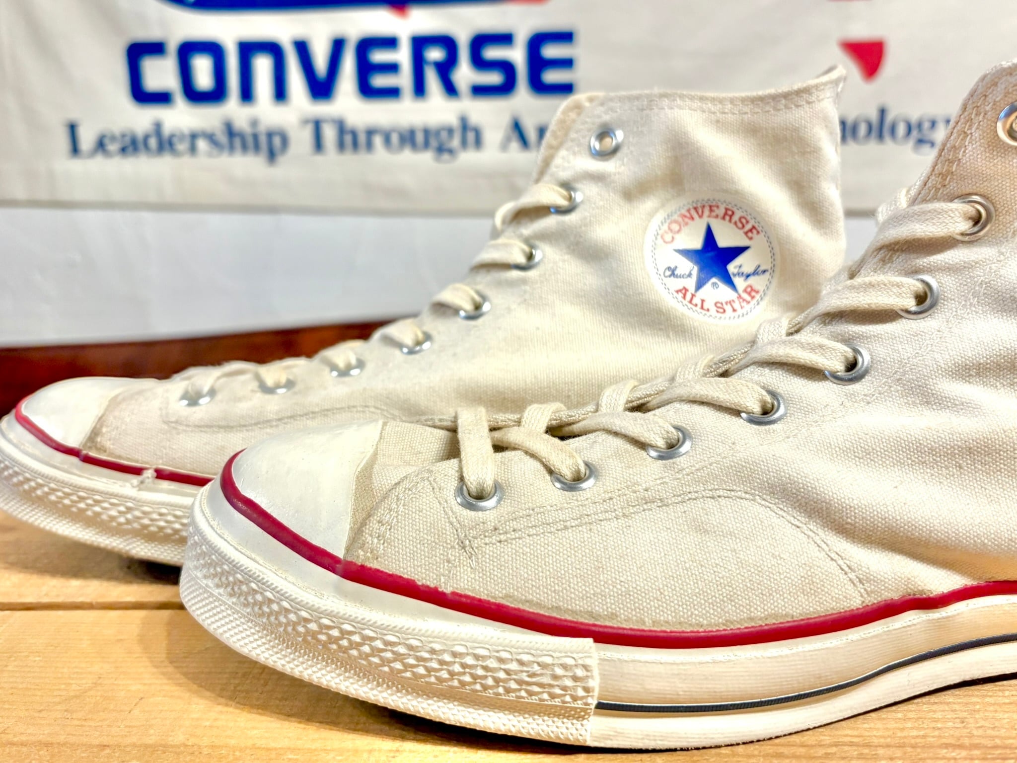 converse（コンバース）ALL STAR Hi（オールスター ハイカット）生成り