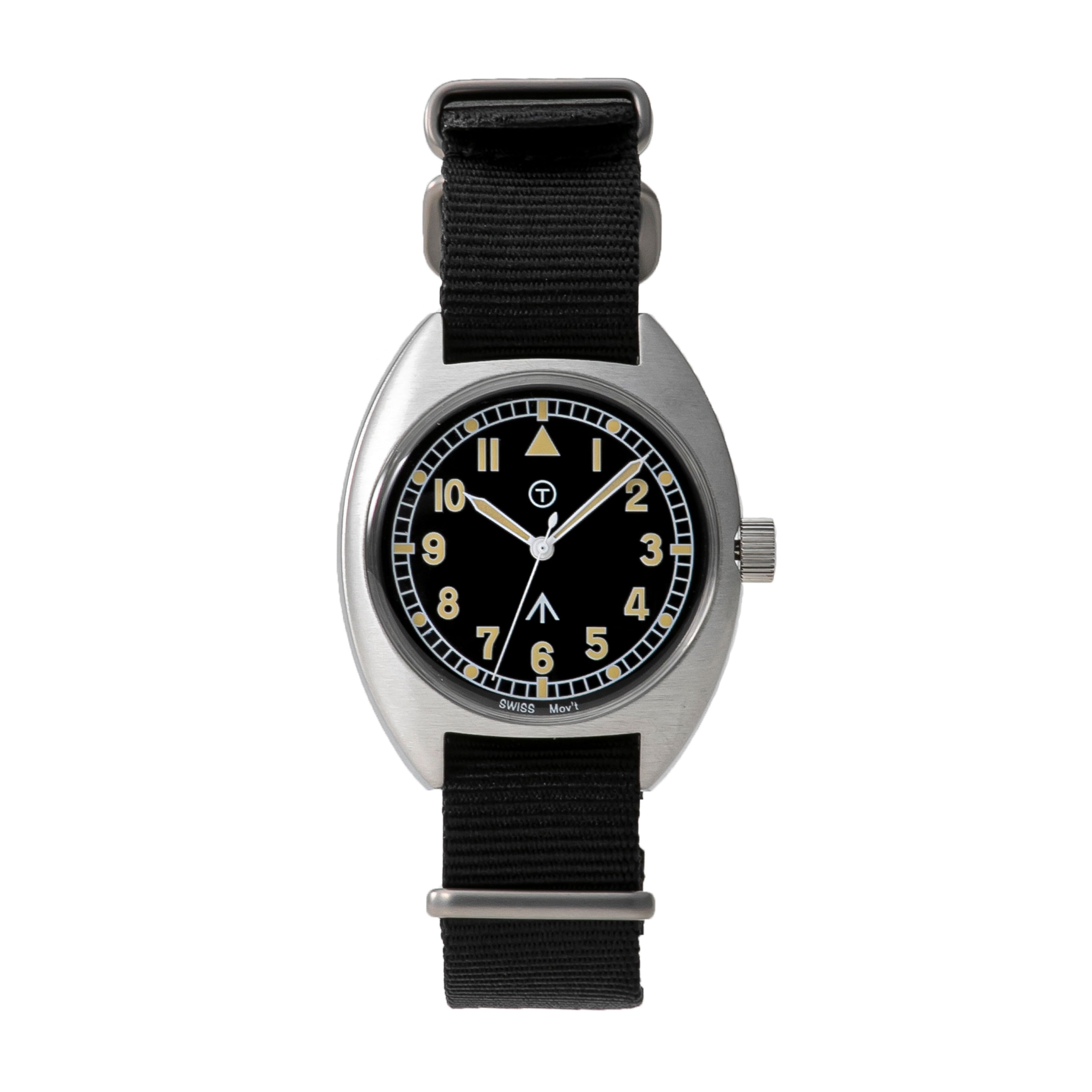 Naval military watch Mil.-02B Royal Air Force type | Naval Watch Swiss  powered by BASE