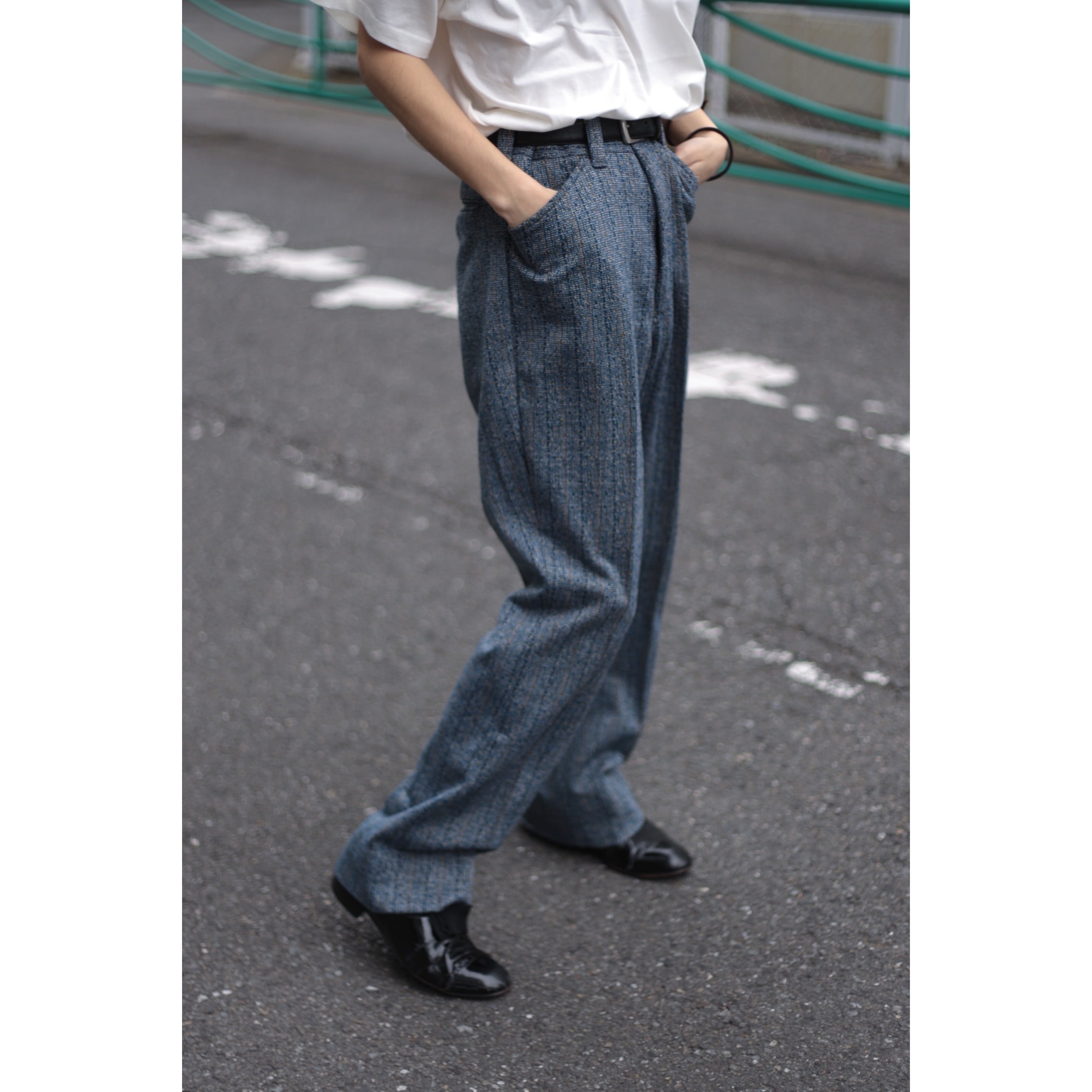 クラシカルレインボーハッピーバード 【Wrangler】デニムパンツ/配色
