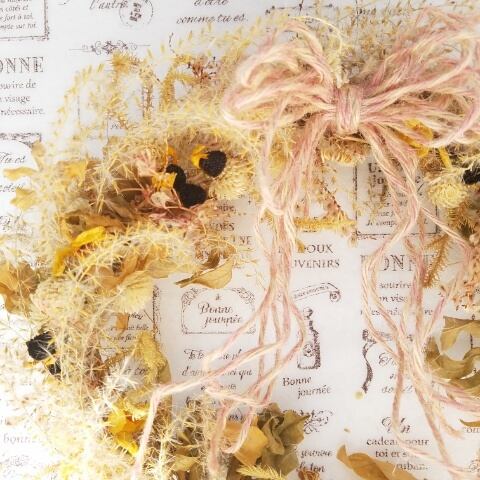 すすきふわふわリース | Noto Naturalcraft 〜のとナチュラルクラフト