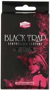 パルマート(Palmart) アロマブレンズ インセンスコーン ブラックトラップ 20粒入り AB-BIC-08