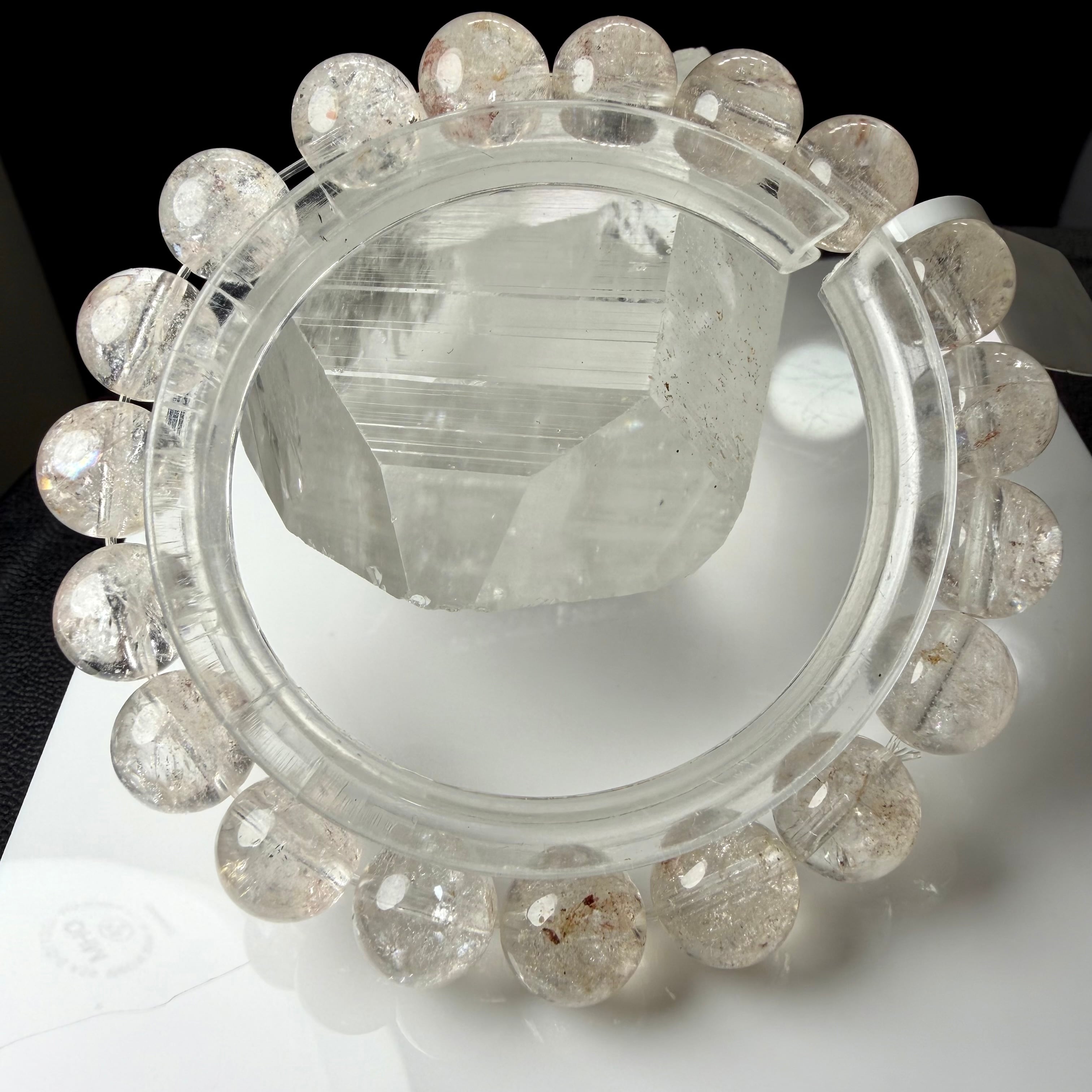 no.12 原石からお仕立てした マニカラン 約9.5-9.9mm