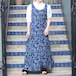 USA VINTAGE Croft&Barrow FLOWER PATTERNED NO SLEEVE ONE PIECE/アメリカ古着花柄ノースリーブワンピース