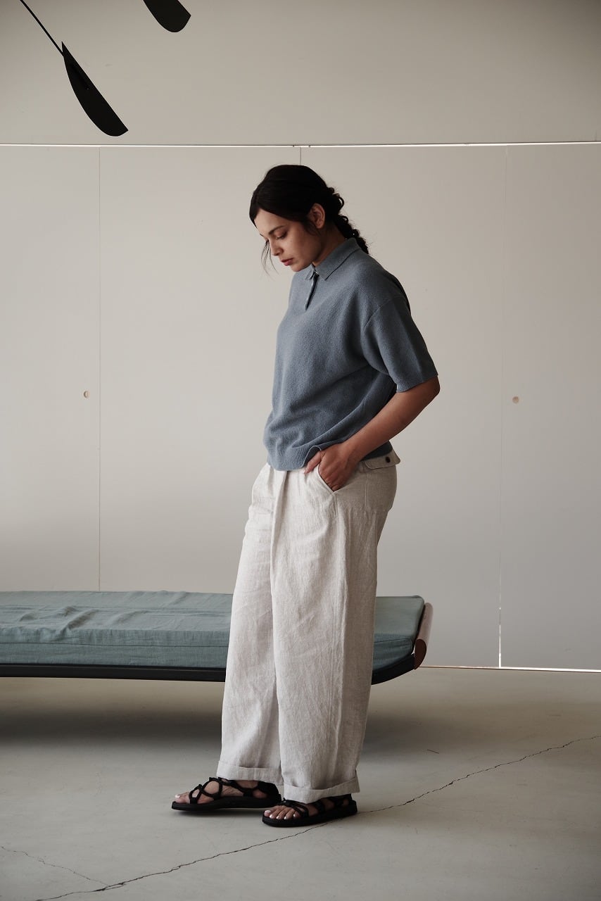 Li. Co. Chambray Wide Pants