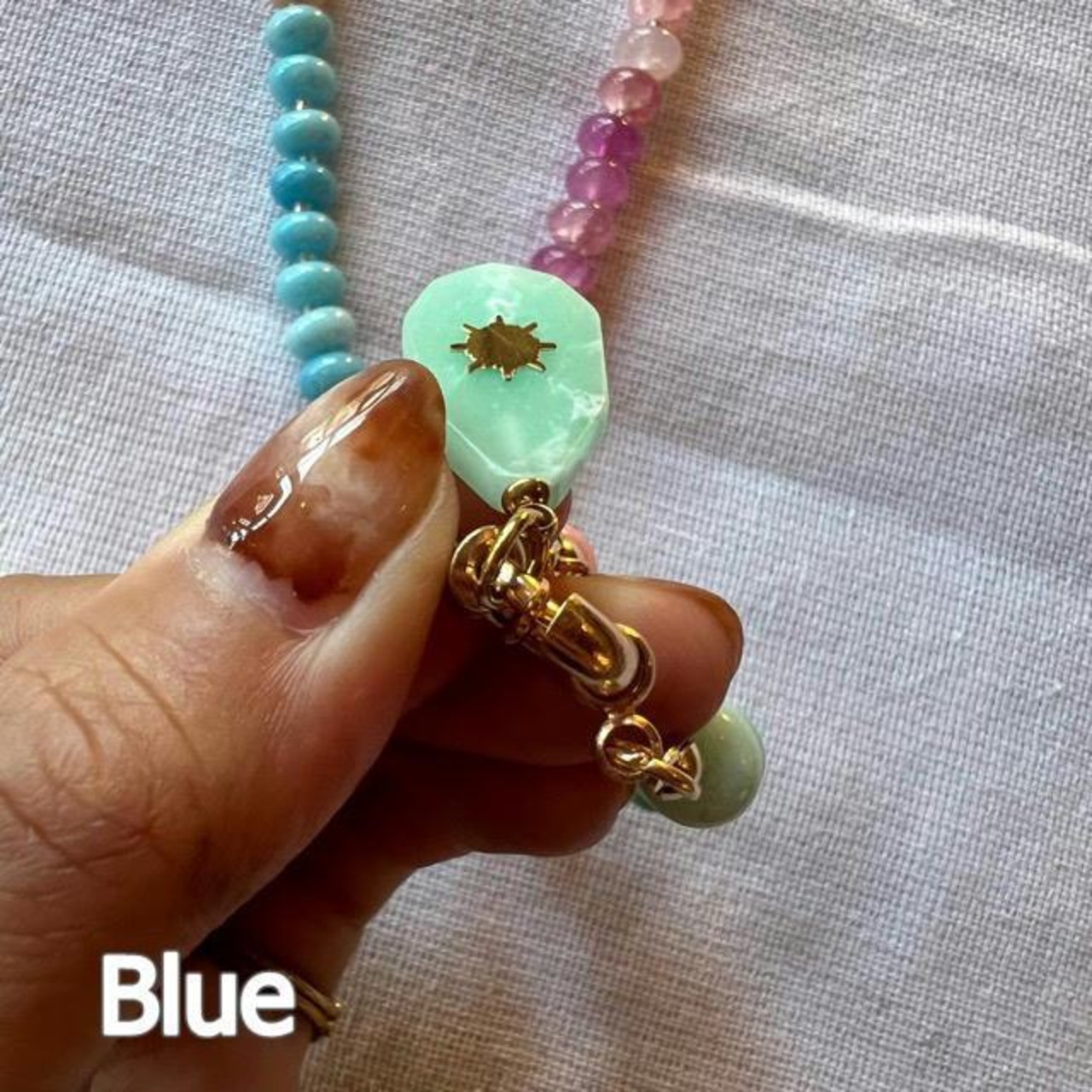 TOPANGA Jewelry　Colorful bead necklace　２TYPE　カラフルビーズネックレス　Colorful　beads　ネックレス　ギフト　