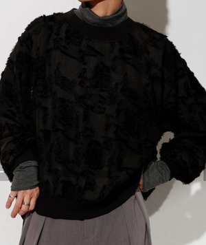 ANGERINA カットジャガードプルオーバー　25213-1866