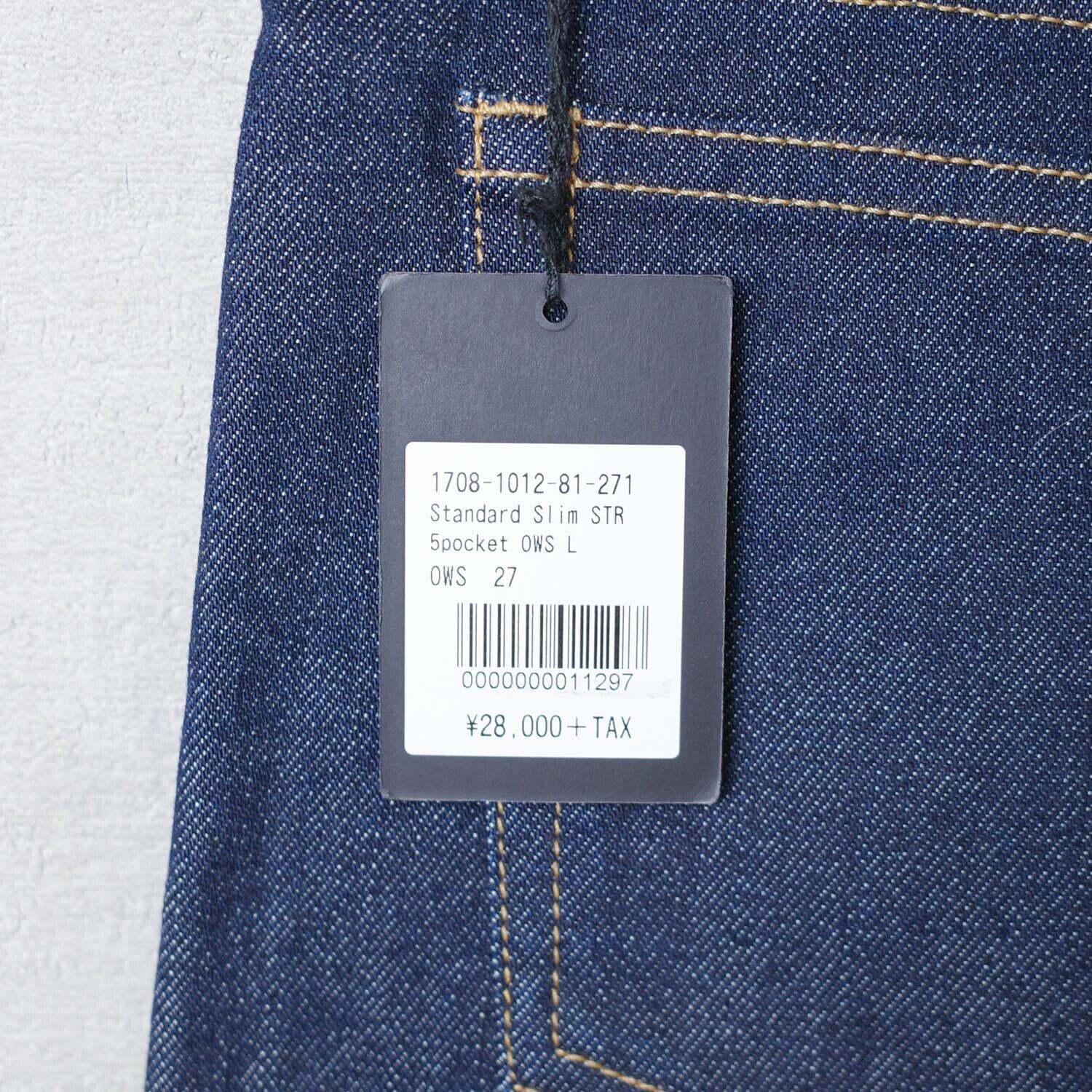 [NEW] MINEDNIM STANDARD SLIM STR 5POCKET PANTS 1708-1012-81