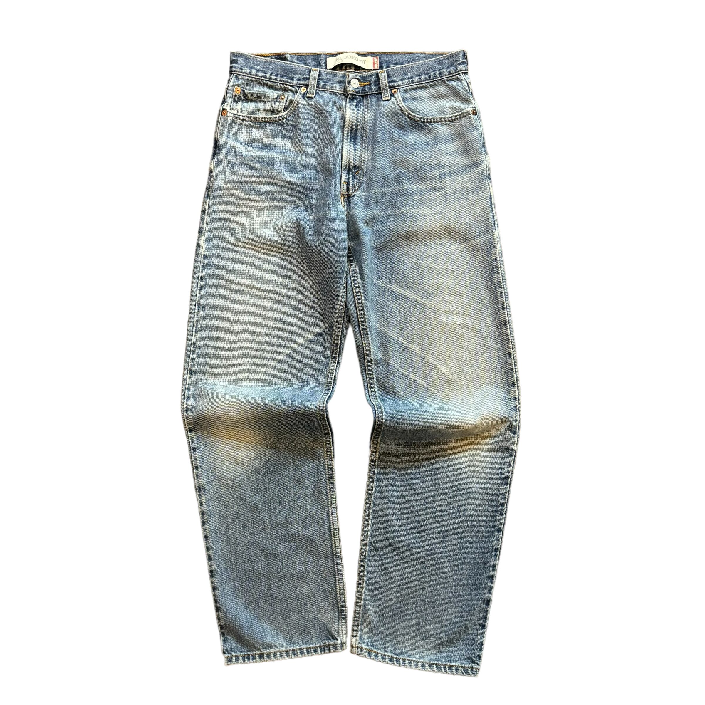 〔W33L32〕Levi's 550 デニムパンツ ヒゲ 色落ち◎