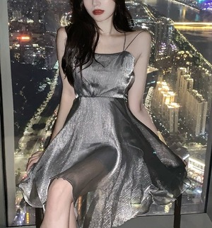 ★★送料無料★フリー☆背中見せセクシーキュートなドレスワンピ(OPN4114)