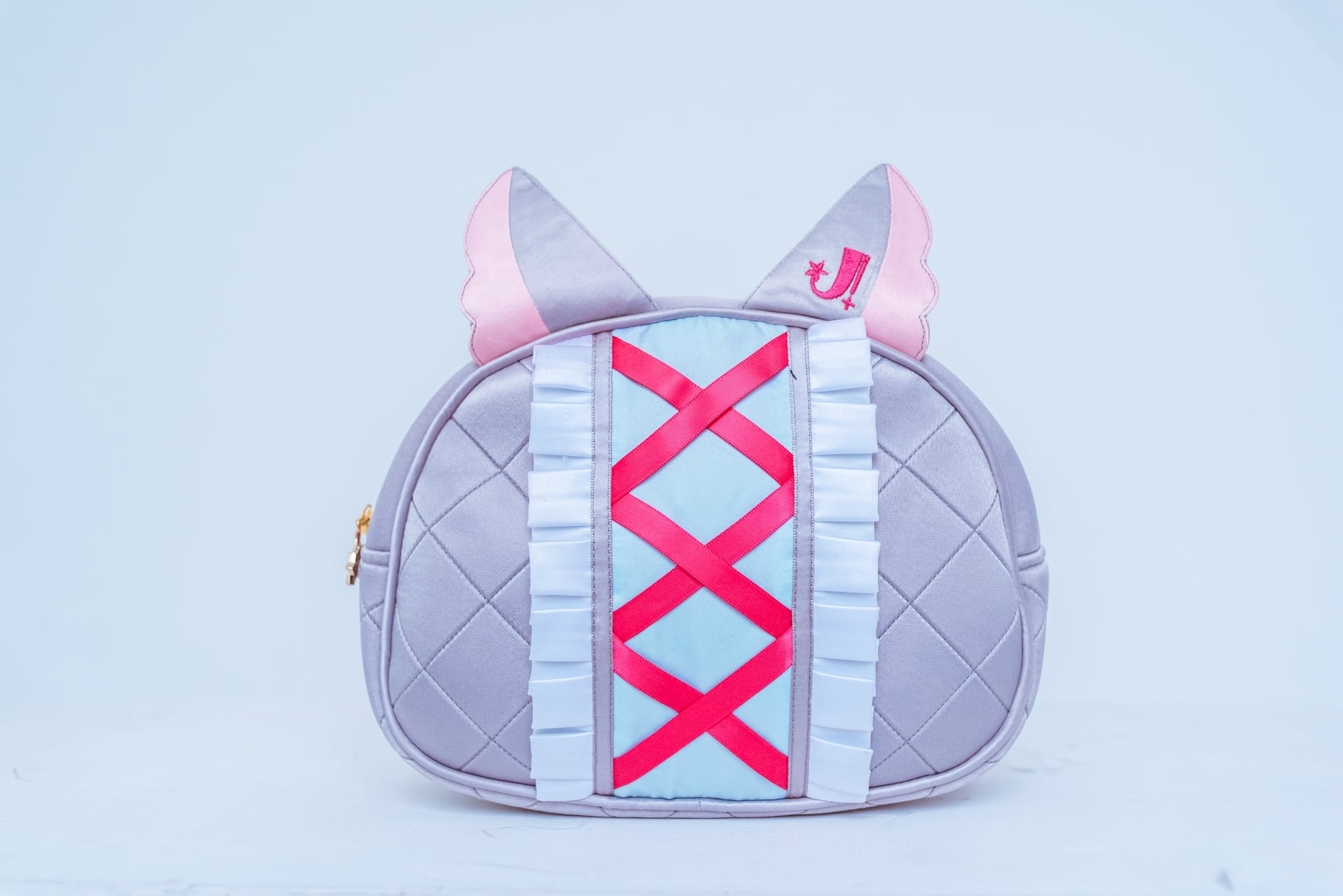アニマルポーチ（うさ耳/リス耳/おおかみ）Cosmetic Pouch（Bunny