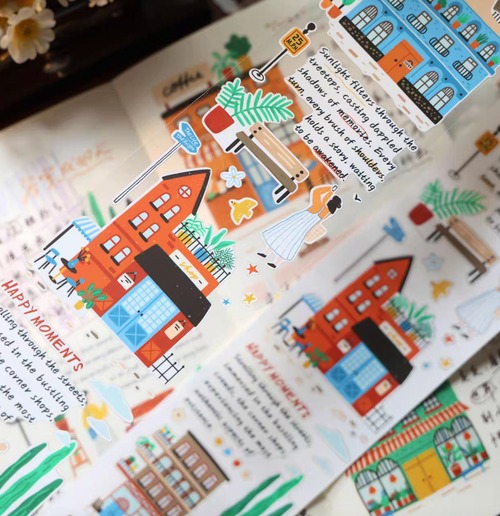 新作☆ EM137｜yier 壹洱文創2号店【街角小店】型抜き マットPETテープ