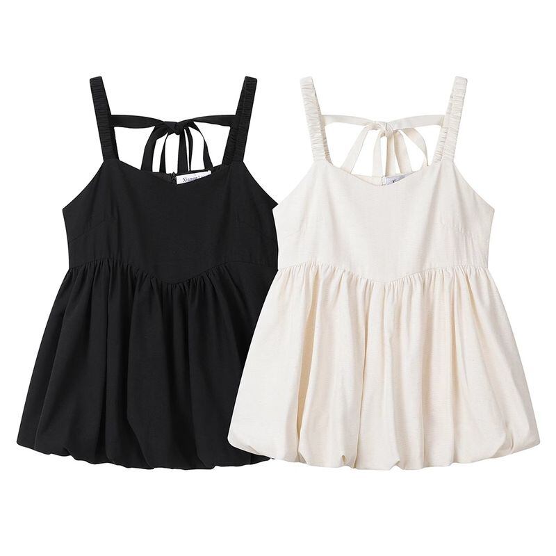 back ribbon balloon camisole 101540