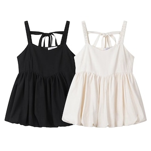 back ribbon balloon camisole 101540