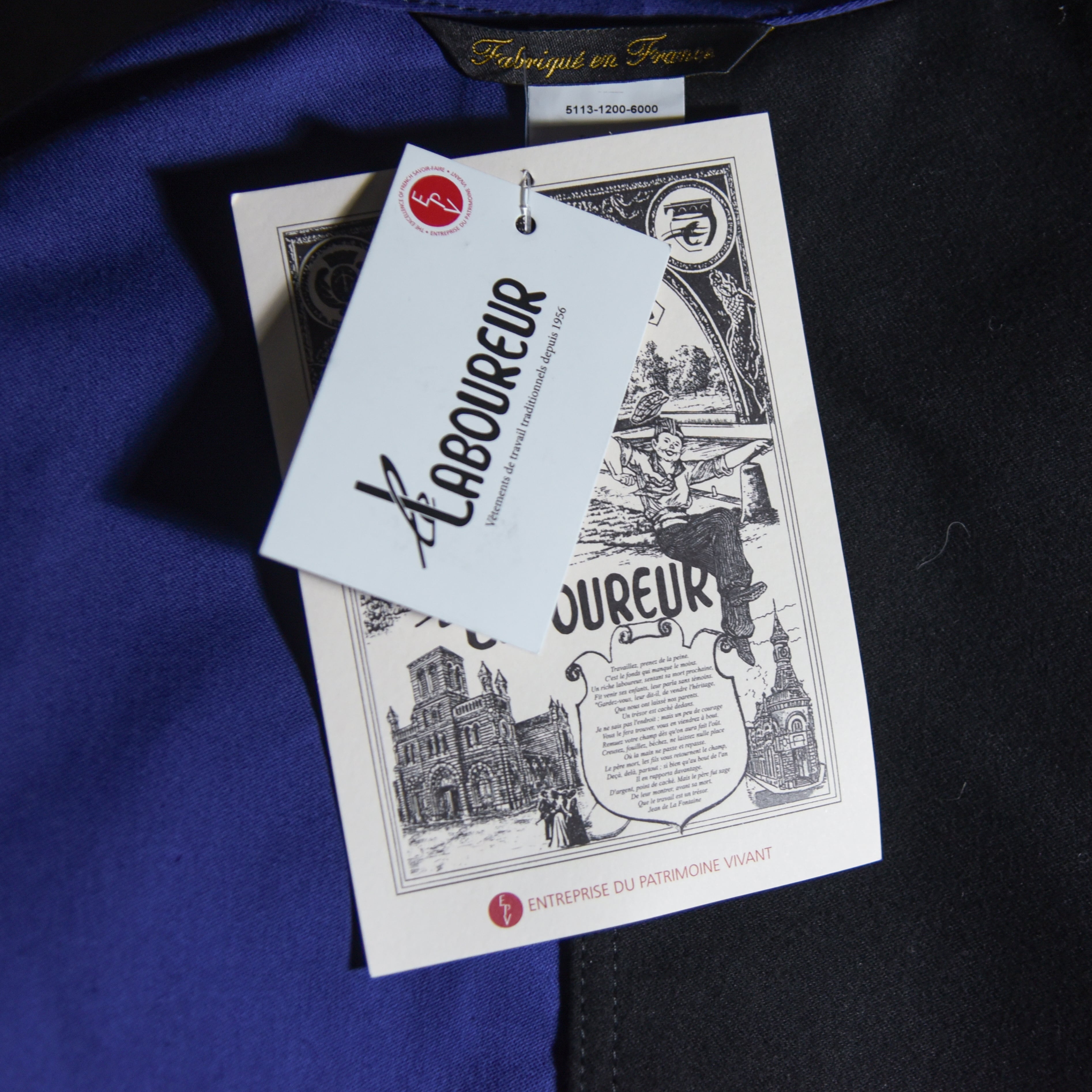 Le Laboureur × Le Minor Collaboration Work Jacket ル・ラブルール