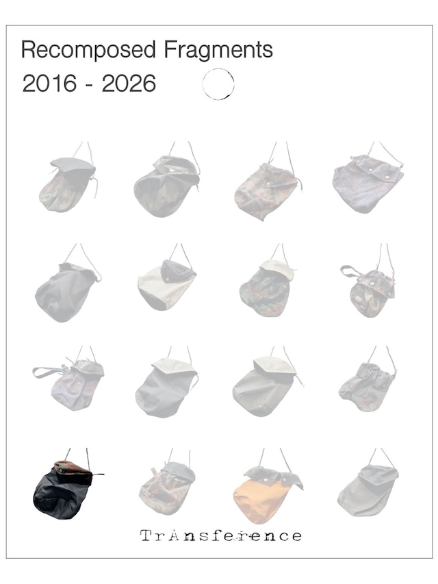 TrAnsference cargo pocket assorted pouch - recomposed fragments of 2016 - 2026