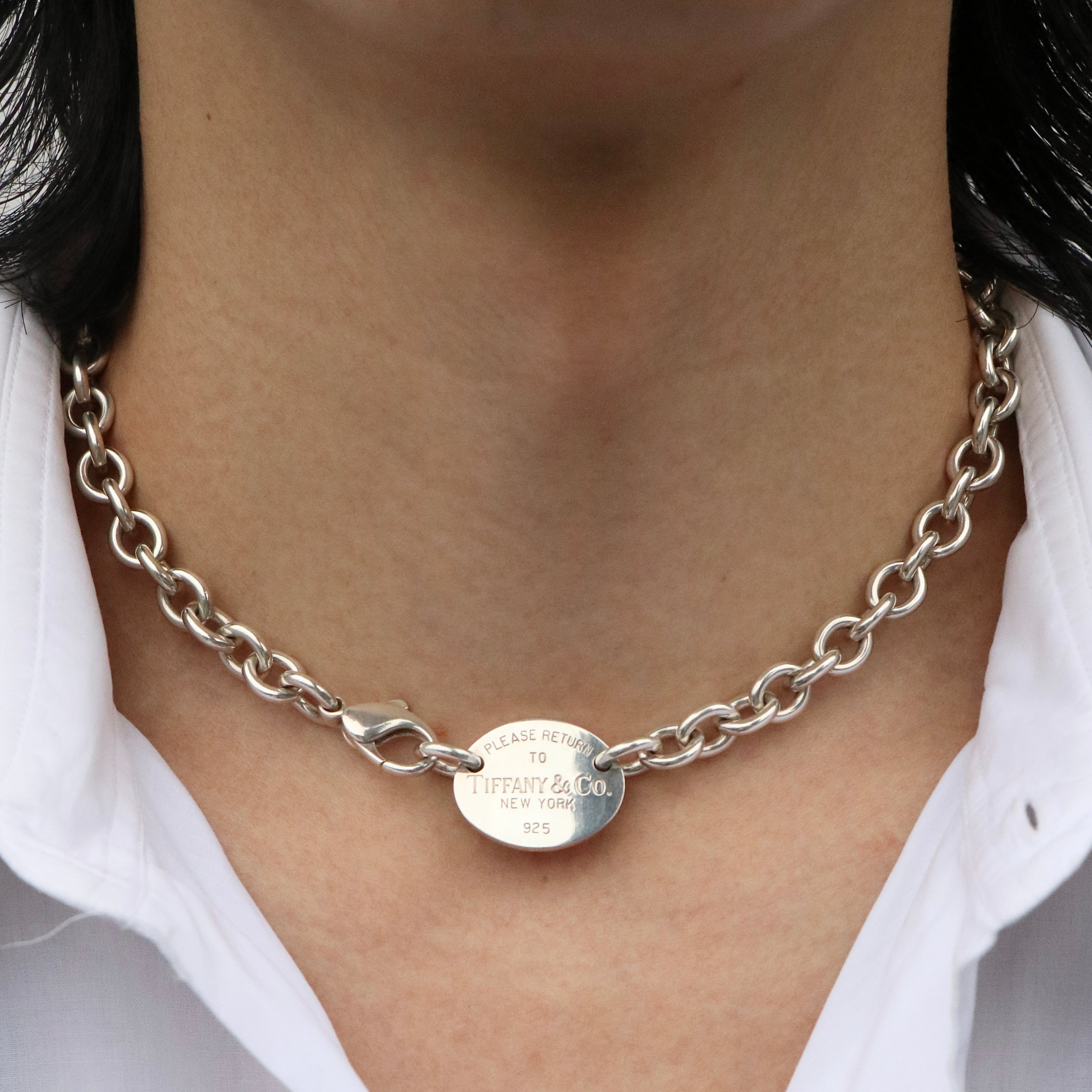 ティファニー リターントゥオーバル チョーカー 925 （TIFFANY  