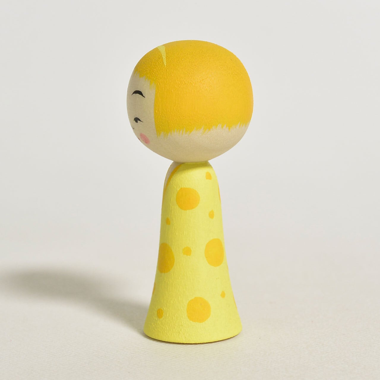 キャンディさんこけし 約2寸 約6cm 鈴木明 工人（作並系）#2338