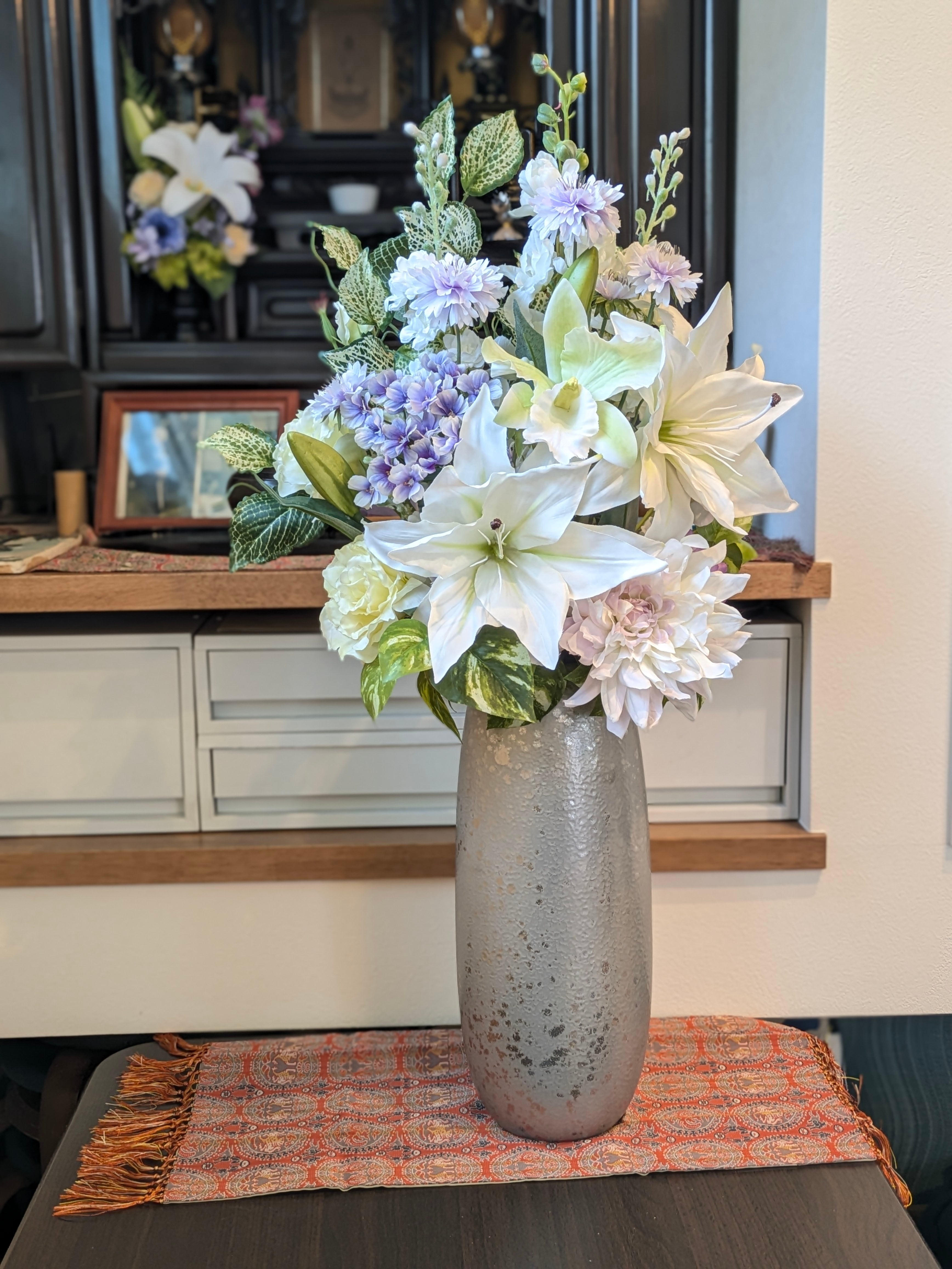 YSアウトレット 高級仏花 大きいサイズのお供え花 | 【結の綵花