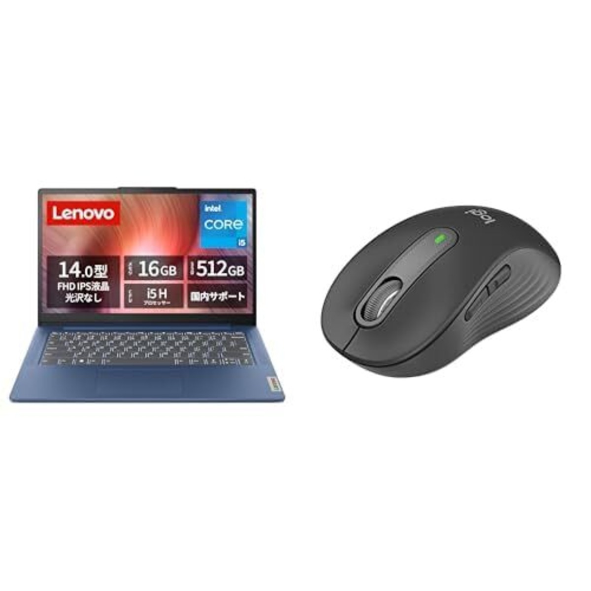 新着商品】Lenovo ロジクール ノートパソコン マウス セット 