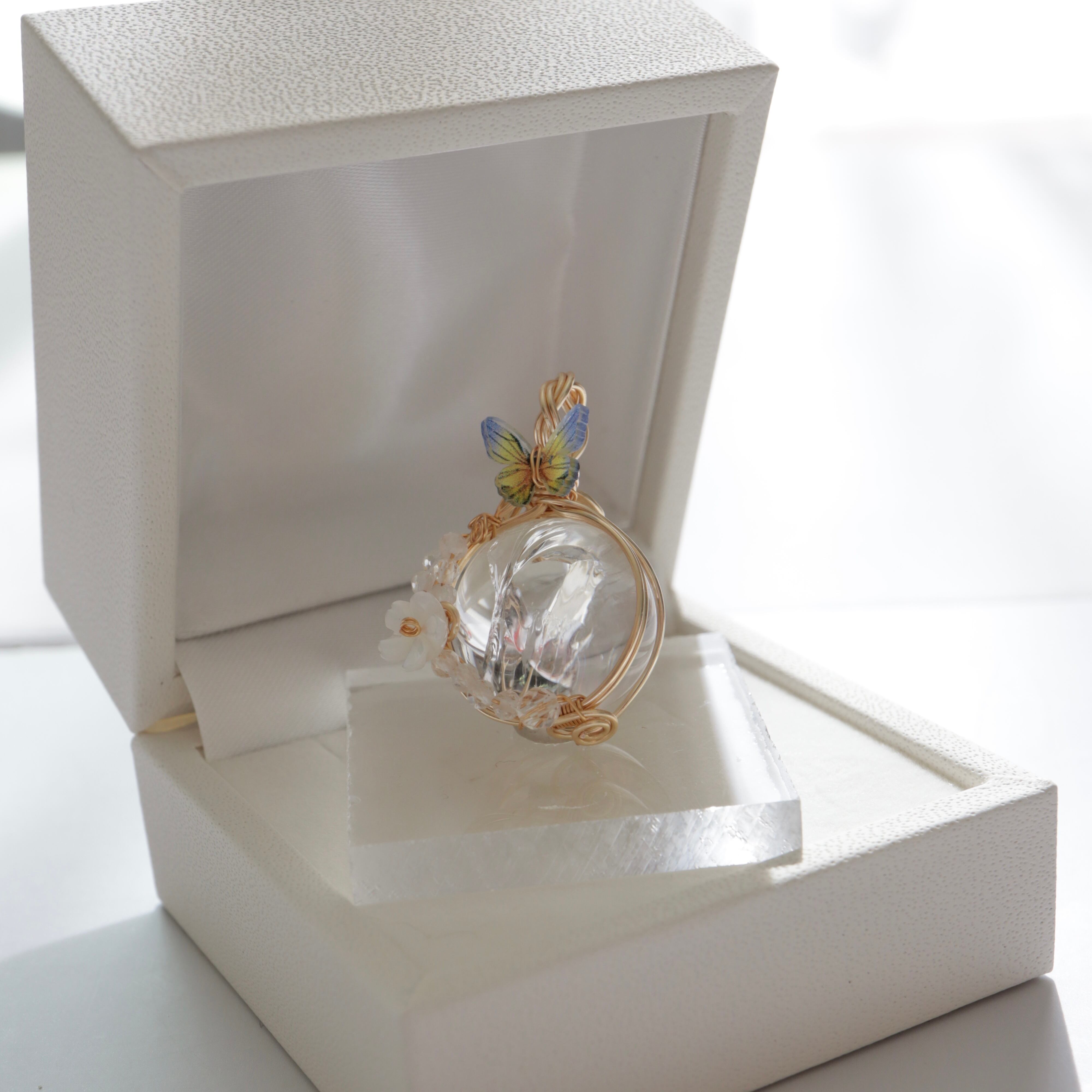 専用出品 アイリスクォーツ ワイヤーラッピング