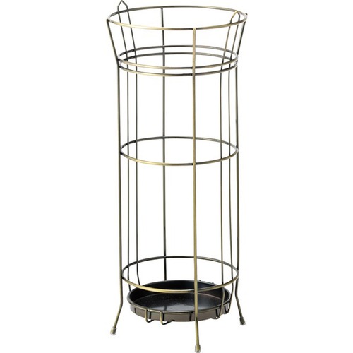 傘立て アンブレララック アンブレラスタンド かさ 玄関 収納 おしゃれ かわいい シンプル コンパクト アンティークゴールド ブラック