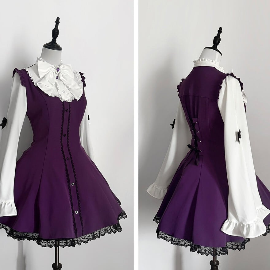ロリータファッション ロリィタ｜姫袖ブラウス＆JSK3点セット 初心者に
