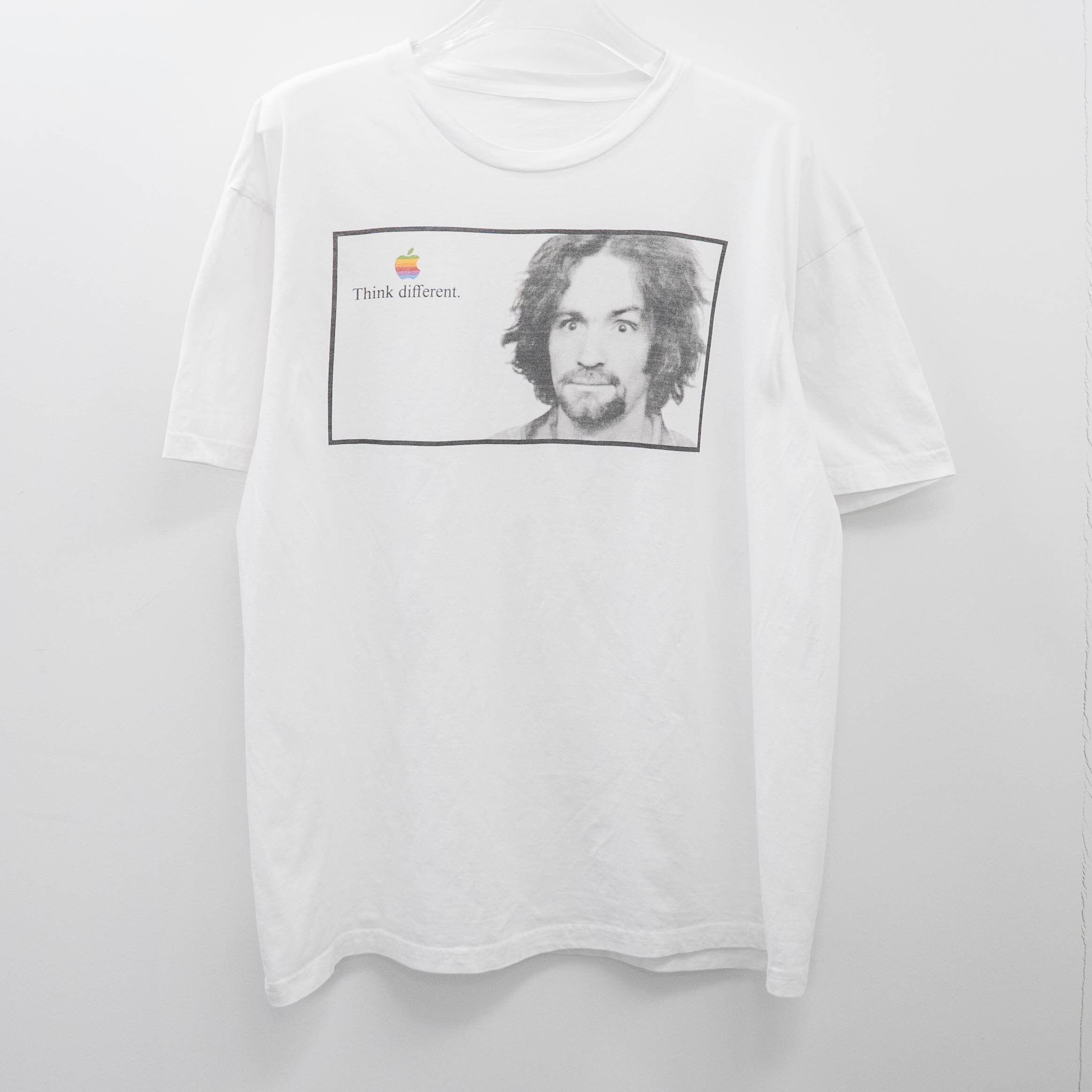 Charles Manson " Think Different " Cut Tag Fits XL【A11-285】