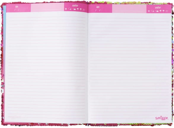 Smiggle キラキラ☆A４ノートブック