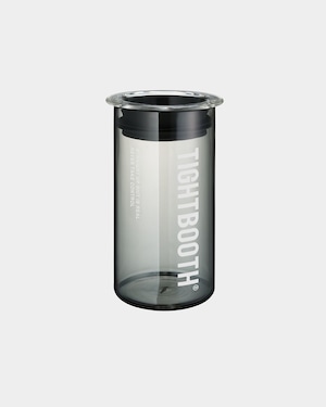 TIGHTBOOTH / LABEL LOGO CANISTER / BLACK