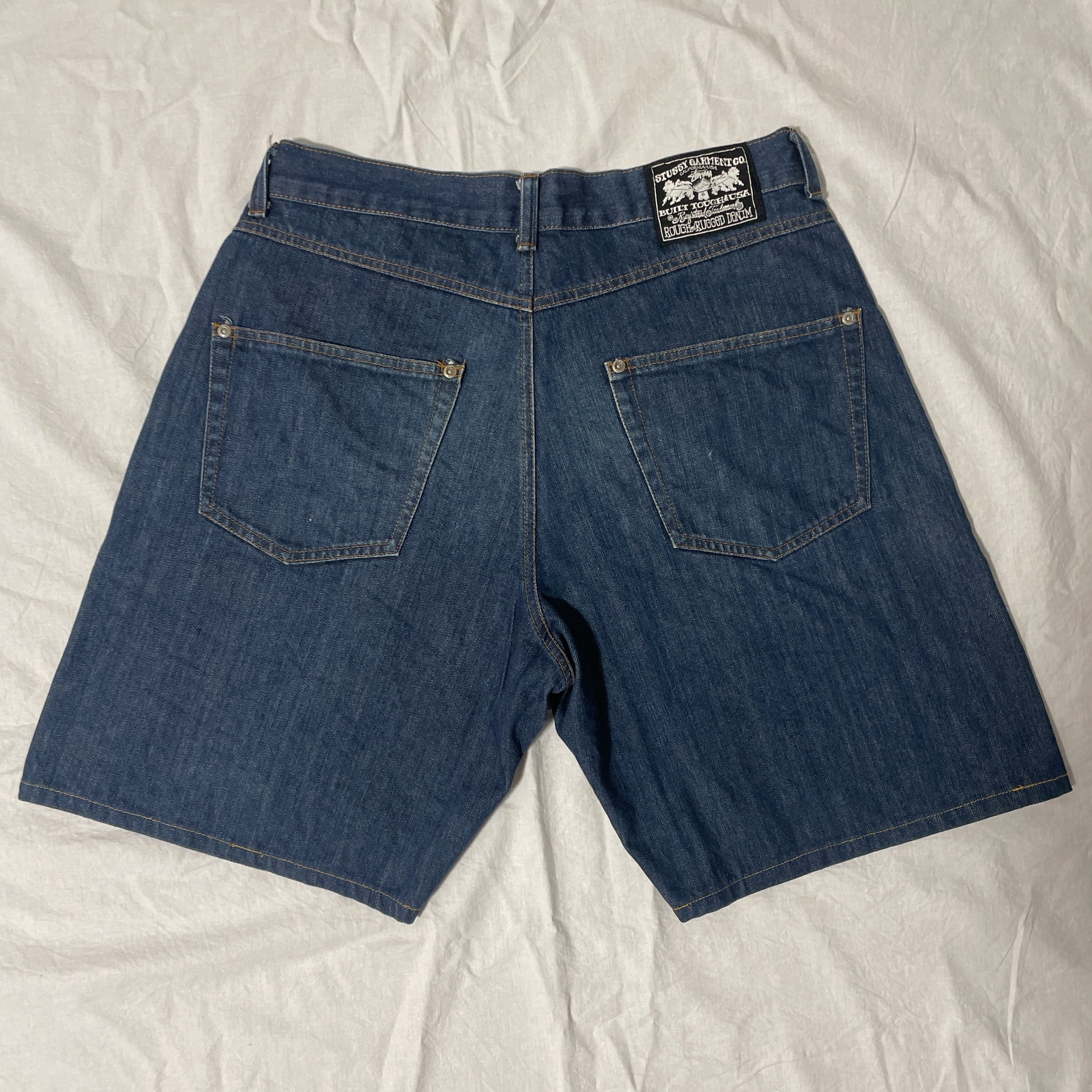 MADE IN USA 】STUSSY ROUGH RUGGED DENIM half pants | Lookin'4