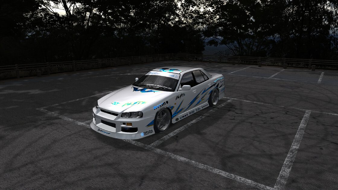 BLITZ SKYLINE ER34 2003/2004/2006 D1 Livery | PAY ID