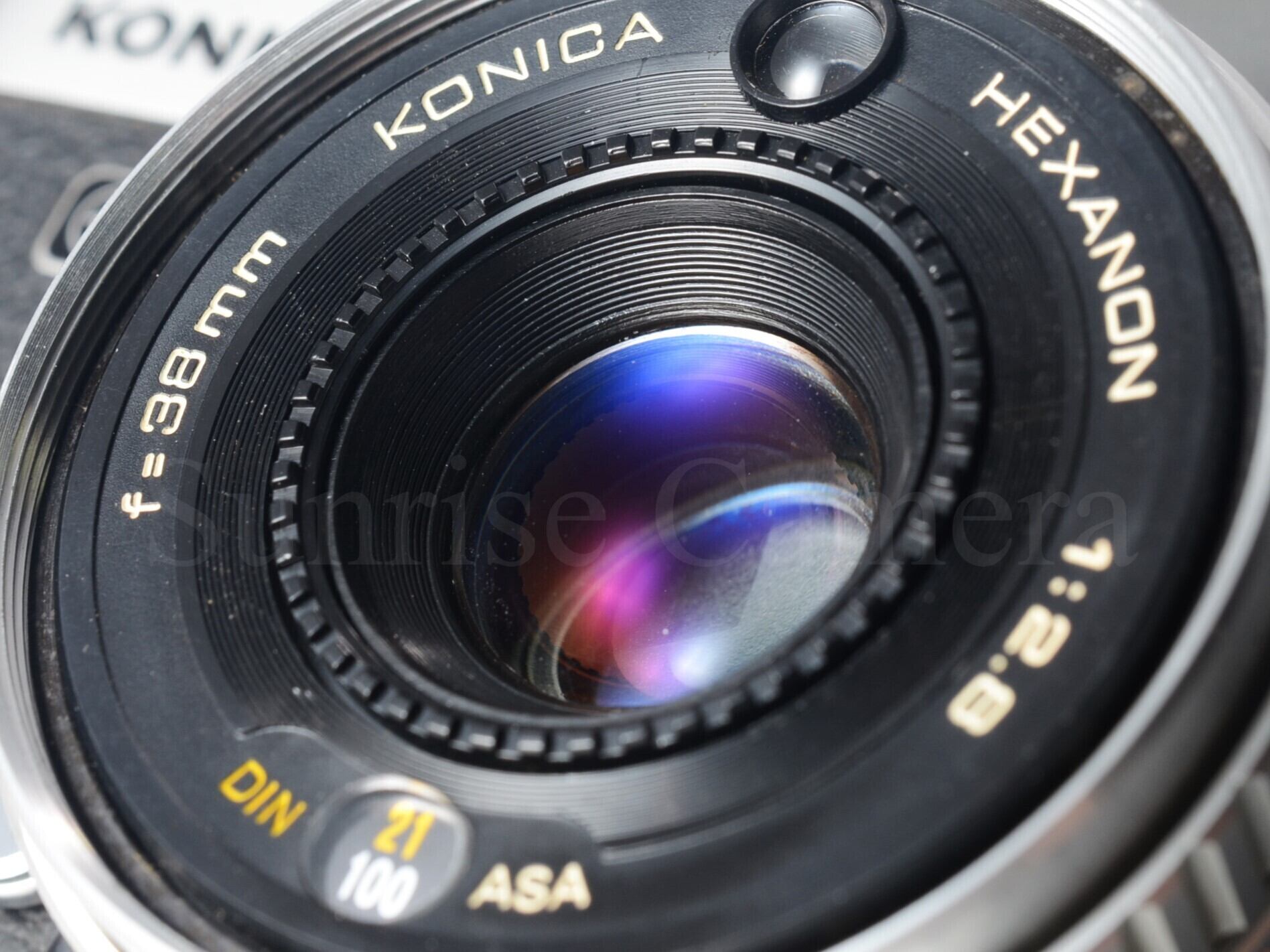KONICA C35 Flash matic / HEXANON 38mm F2.8 整備済 コニカ (60060