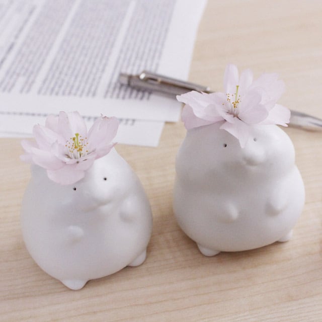 ハムスターの花瓶 / Hamster vase set of 2 | KataKoto