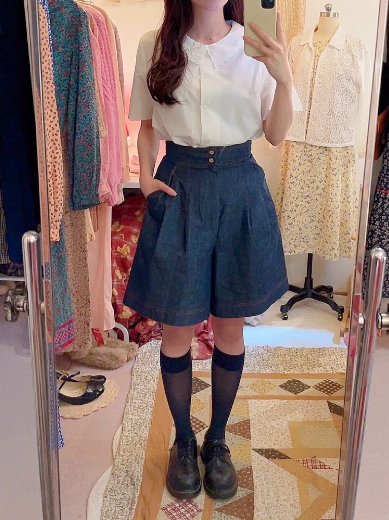 remake ✂︎ twinning with dwarf short pants