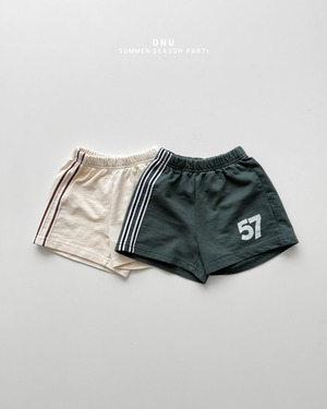 《予約/送料無料》57 tape pants / onu