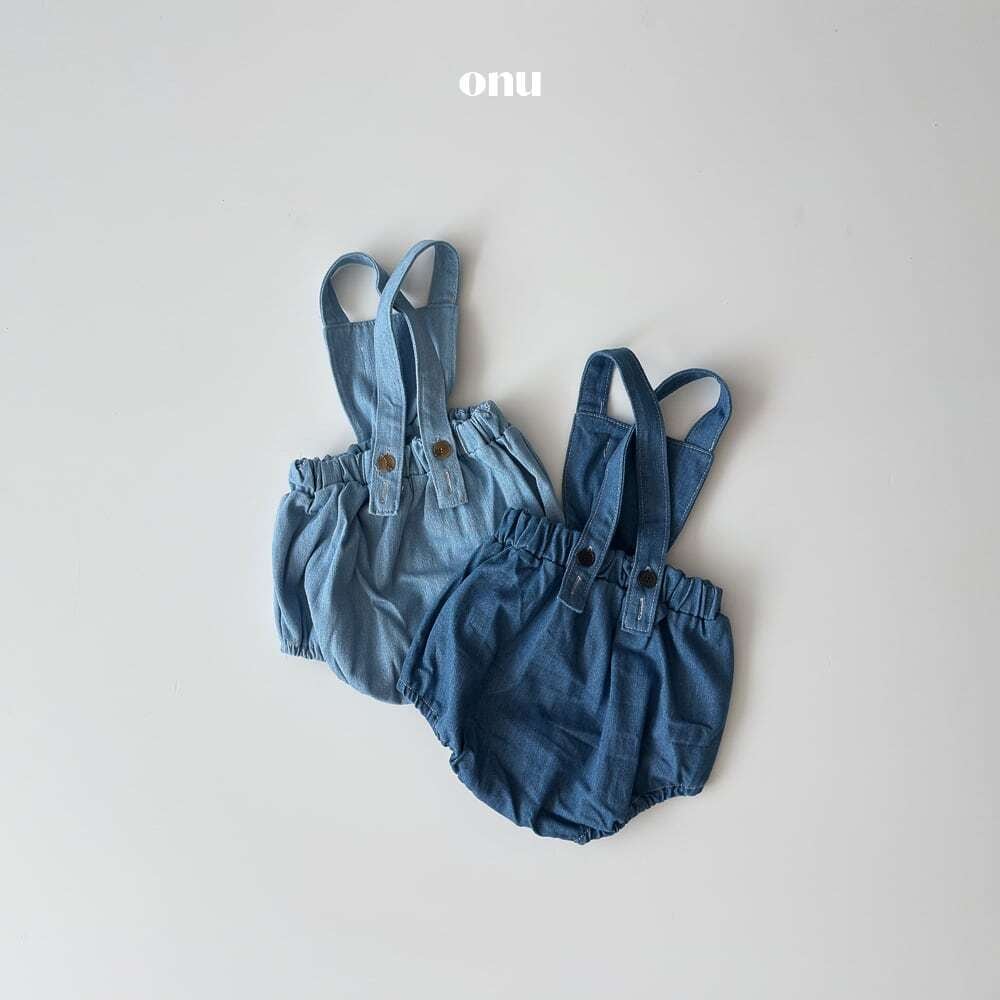 【予約】onu Denim Melange Suit (baby)