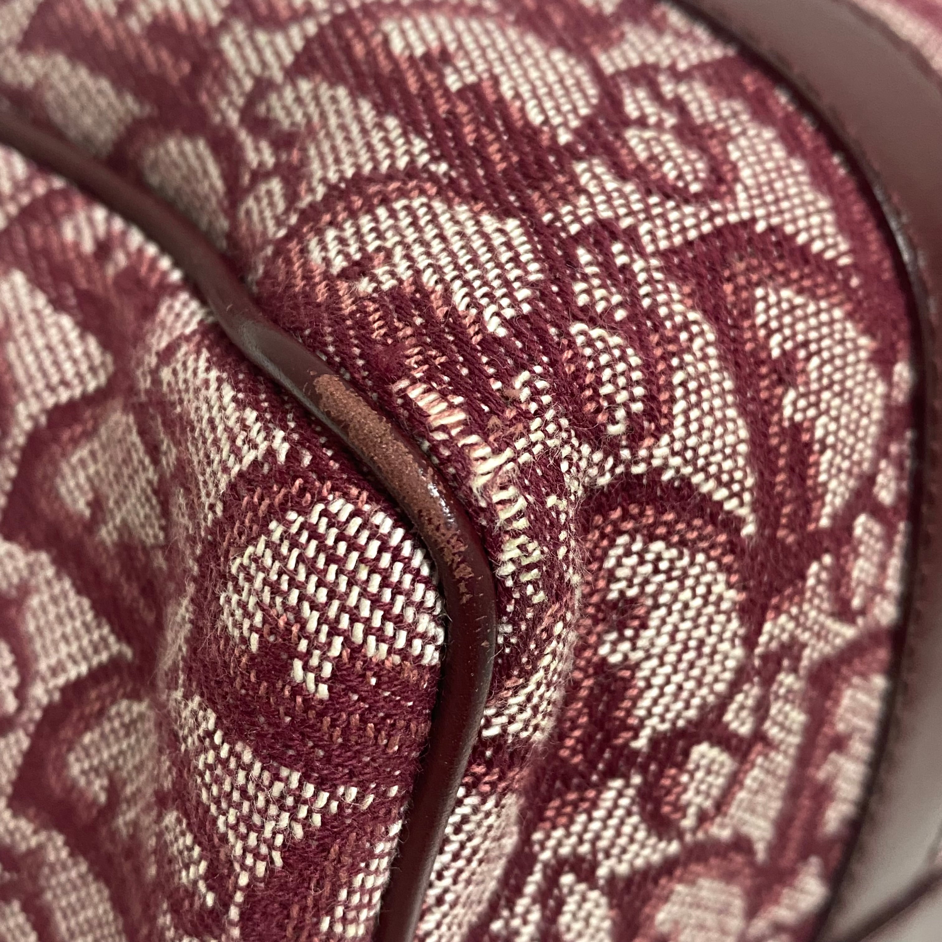 Christian Dior ディオール トロッター ミニボストン レッド Christian Dior ディオール トロッター ミニボストン レッド