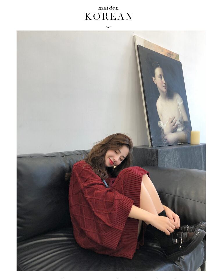 ゆるカジ ガーリー ビッグシルエット レディース セーター ニット  