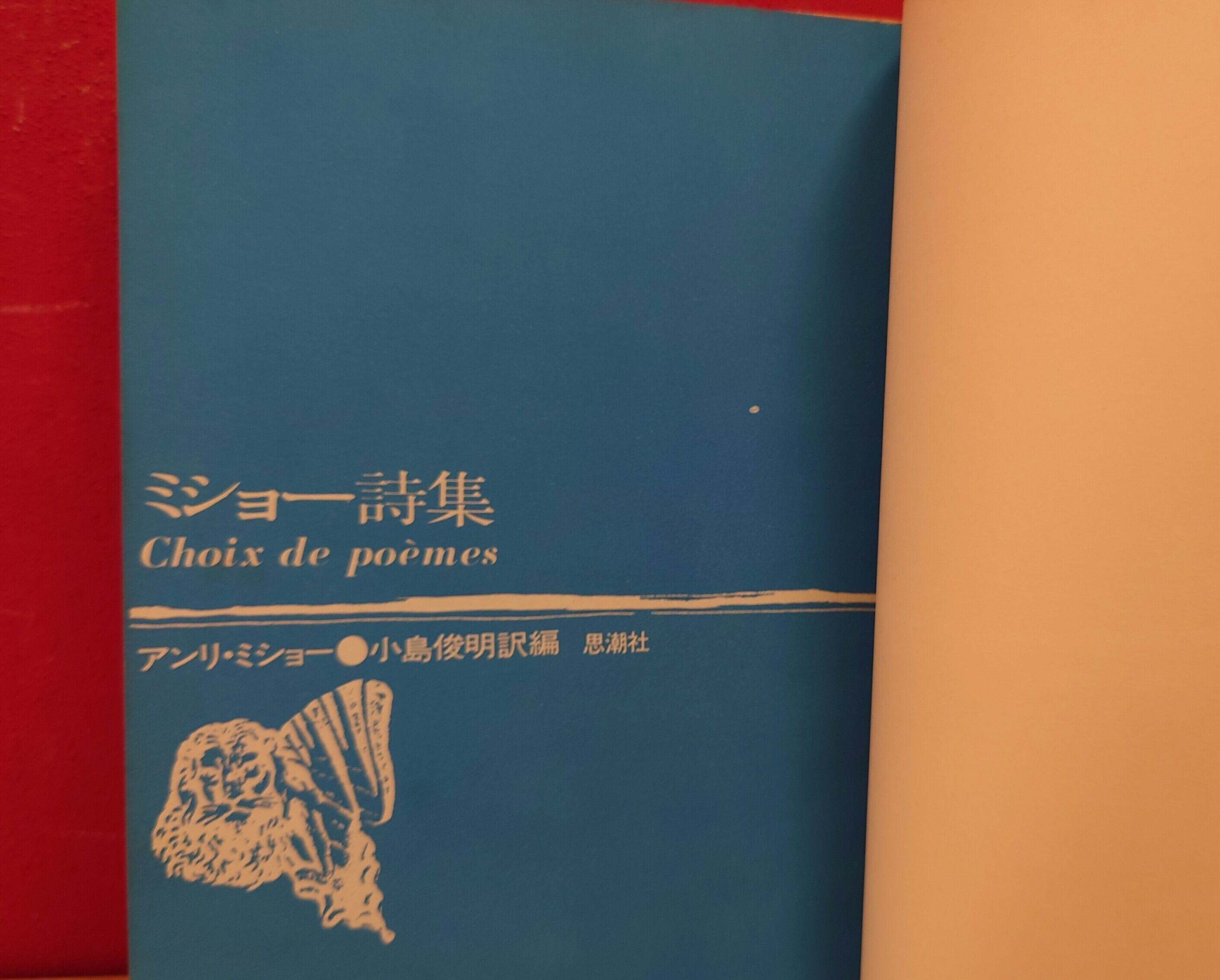 アンリ・ミショー詩集（思潮社海外詩シリーズ） | 弥生坂 緑の本棚