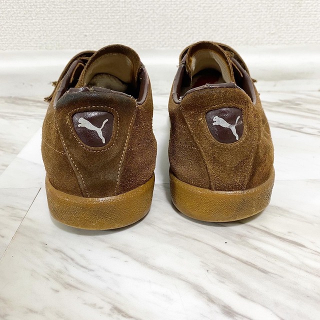 vintage 70s〜80s puma swede brown velcro sneaker﻿ | protocol